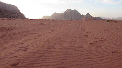 Fototapeta na wymiar red desert