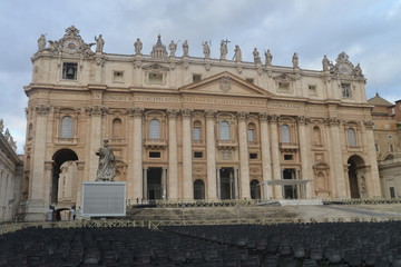 Fototapeta na wymiar San Pietro 2019,Vaticano,Roma,