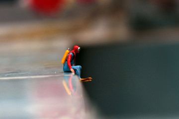 miniature figures, tiny people, ho scale, 1:87 scale