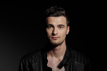 portrait of young man