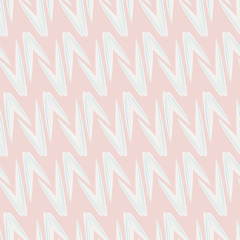 Pointy wings geometrical seamless vector pattern.