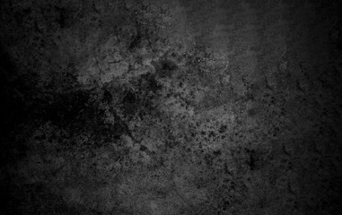 Old wall texture cement dark black gray  background abstract grey color design are light with white gradient background.
