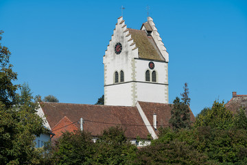 Fototapeta na wymiar Pfarrkirche St. Georg in Bermatingen