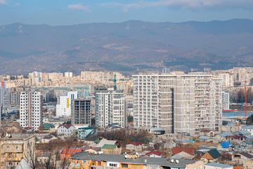 Naklejka premium residential area of Gldani or Muhiani in the city of Tbilisi