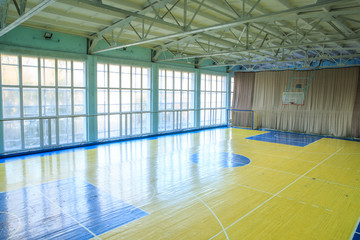  Old gym in high school in eastern europe