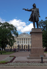 Sculptures seen around town in St. Petersburg