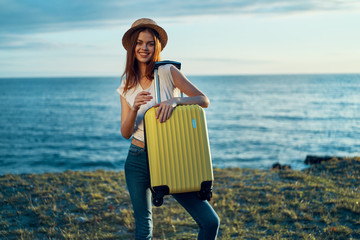 woman on the beach