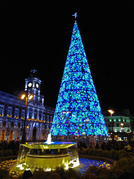 Navidad en la Puerta del Sol de Madrid