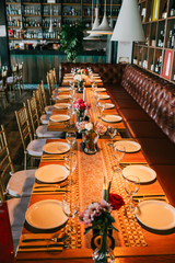 Beautiful wedding ceremony decoration