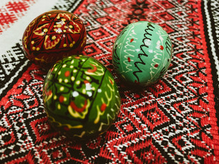 traditional Ukrainian ornaments and decorations