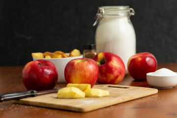 Prepping Apples for deserts