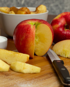 Prepping Apples for deserts