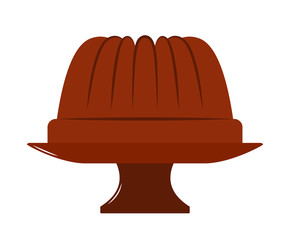 Fototapeta premium bundt cake and cake stand