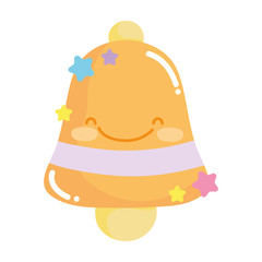 social networks cartoon notification bell icon