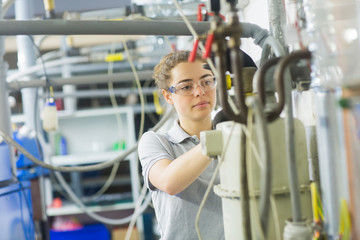 block heat and power plant engineer female