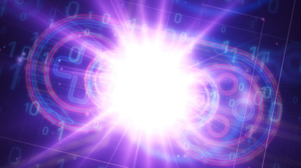 Esport cyber game futuristic illustration