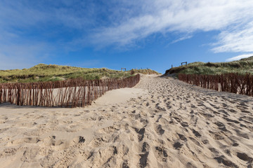 K&uuml;stenschutz am Strand von Westerland