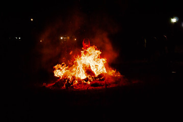 Devil's Burning in Quetzaltenango, Guatemala / Quema del Diablo en Quetzaltenango, Guatemala
