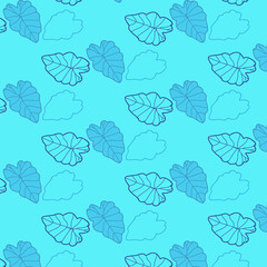 tropische Blätter Palmenblätter