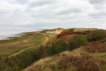 Morsum Kliff an einem Herbsttag