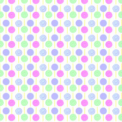 Lolli Lutscher Muster 