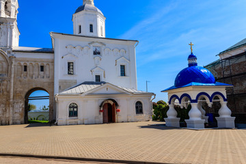 Remaining part of the Prince's palace of Andrey Bogolyubsky – the so-called Staircase Tower and...