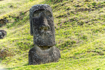 Chile - Rapa Nui or Easter Island - Rano Raraku