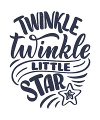 Lettering Slogan about sleep and good night. Vector illustration design for graphic, prints, poster, card, sticker and other creative uses