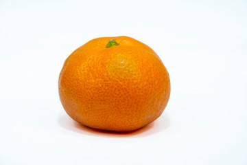 Mandarin isolated on a white background