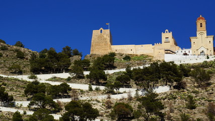 Fototapeta premium Château de Cullera Espagne