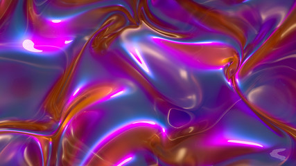 Abstract colorful background. 3d illustration, 3d rendering.