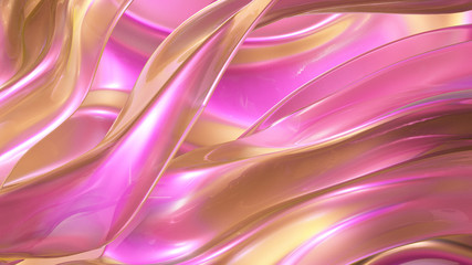 Abstract colorful background. 3d illustration, 3d rendering.