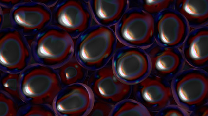 Beautiful background with geometric shape. 3d illustration, 3d rendering.