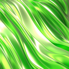 Beautiful luxury elegant backdrop with silk fabric drapery. 3d illustration, 3d rendering.