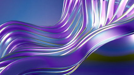 Abstract colorful background. 3d illustration, 3d rendering.