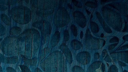 Interior texture wood background. 3d illustration, 3d rendering.