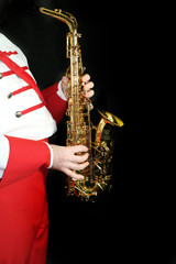 Naklejka premium Band instrument