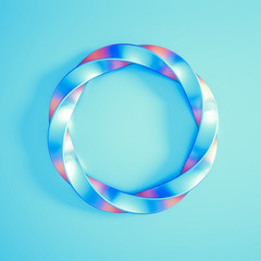 Beautiful background with geometric shape. 3d illustration, 3d rendering.