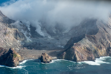 White Island volcano © Merrie