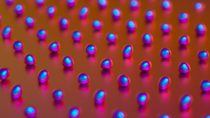 Beautiful background with geometric shape. 3d illustration, 3d rendering.