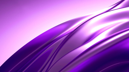 Beautiful luxury elegant backdrop with silk fabric drapery. 3d illustration, 3d rendering.