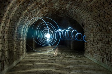 Photo Toys with fire and light 