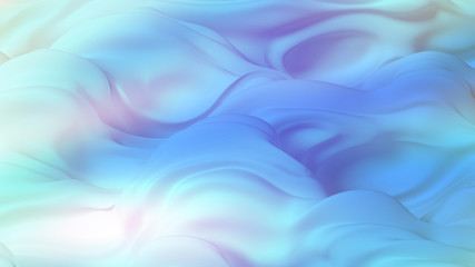 Obraz premium Beautiful luxury elegant backdrop with silk fabric drapery. 3d illustration, 3d rendering.