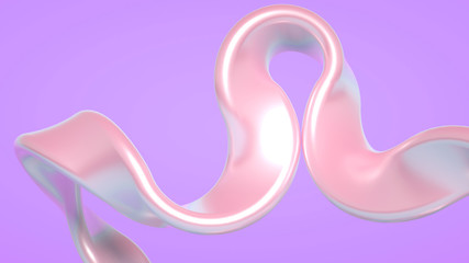 Beautiful background with geometric shape. 3d illustration, 3d rendering.