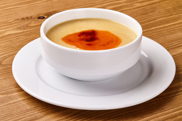 Wooden background menu shooting