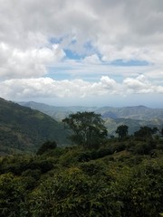 Mountain view from the blue Mountain Peak