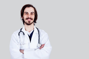Fototapeta premium portrait of a young doctor