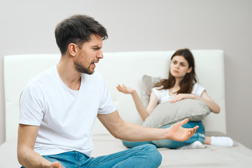 couple watching tv