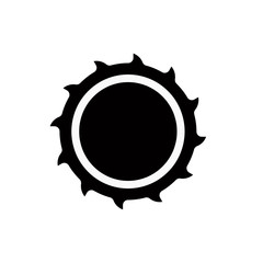 Rowel icon,vector illustration. Flat design style. vector rowel icon illustration isolated on White background, rowel icon Eps10. rowel icons graphic design vector symbols.