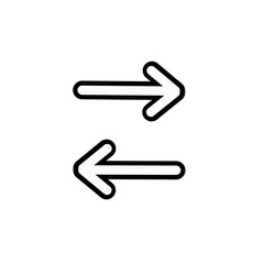 Fototapeta premium Arrows icon,vector illustration. Flat design style. vector arrows icon illustration isolated on White background, arrows icon Eps10. arrows icons graphic design vector symbols.